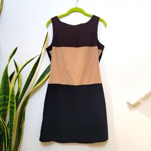 90s vintage color block dress